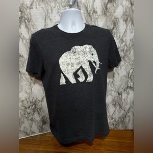 Banana Republic Elephant Shirt Medium